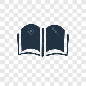 300x300 Book Vector Icon On Transparent Background Book Icon Gm Handandbeak