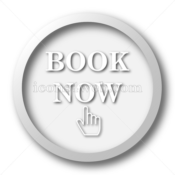 600x600 Book Now White Icon Book Now White Button