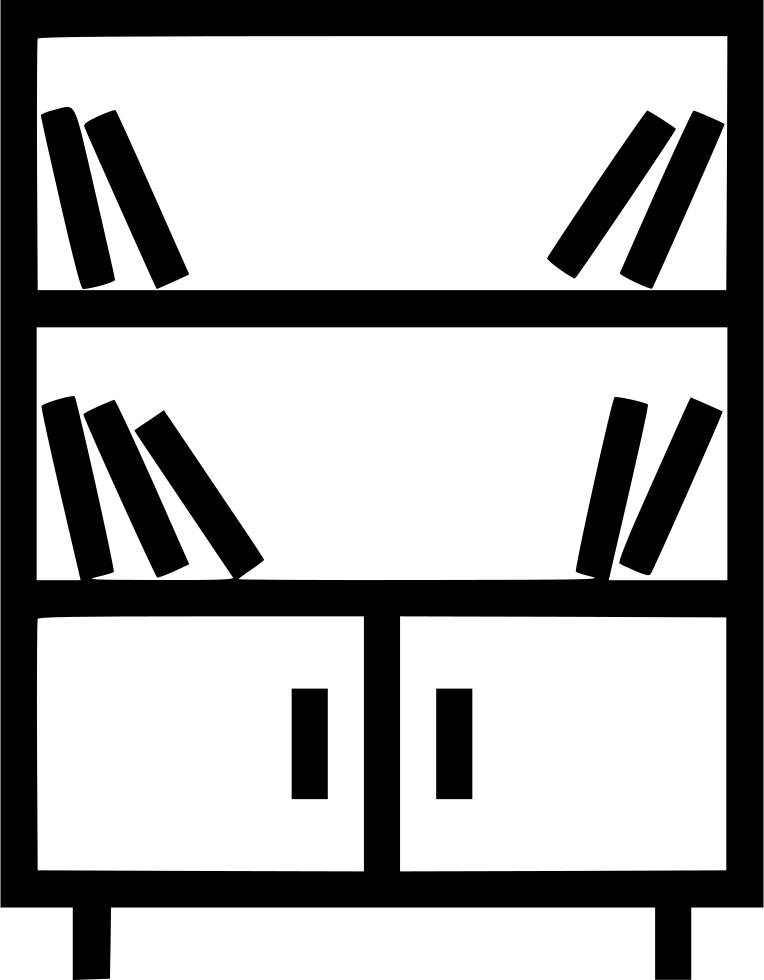 764x980 Bookshelf Shelf Cupboard Cabibet Png Icon Free Download