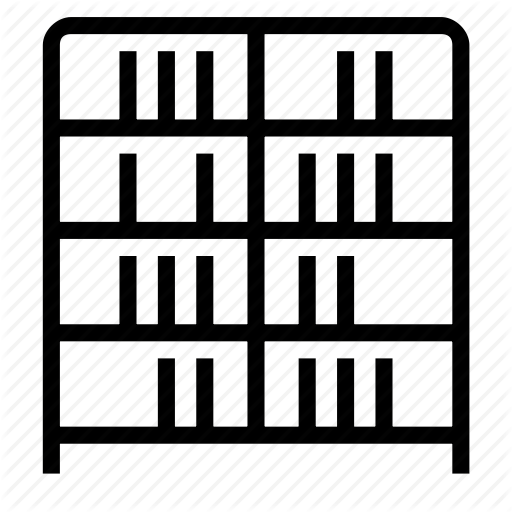 512x512 Bookshelf Icon