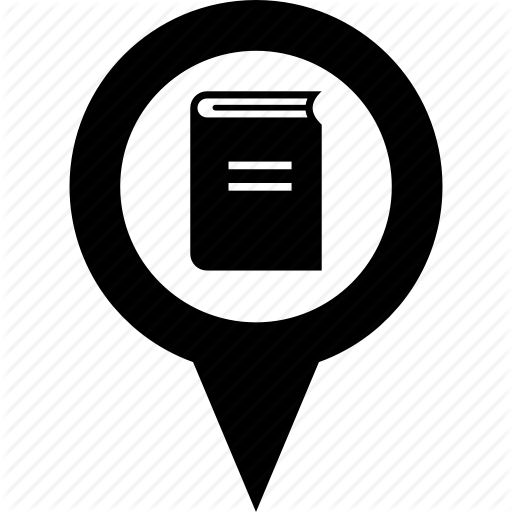 512x512 Address, Bookstore, Circle, Destination, Library, Map, Pn