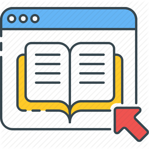 512x512 Bookstore, Digital, Document, Ebook, Online, Pdf, Study Icon