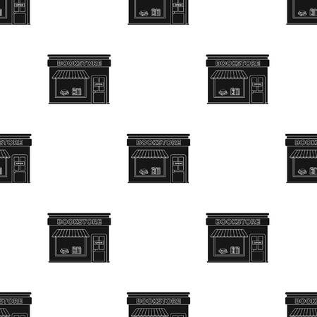 450x450 Bookstore Icon In Black Style Isolated On White Background