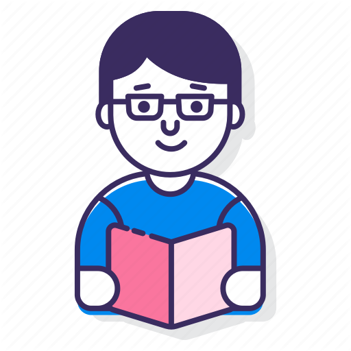 512x512 Bookworm, Nerd, Read, Reader, Readership, Reading Icon