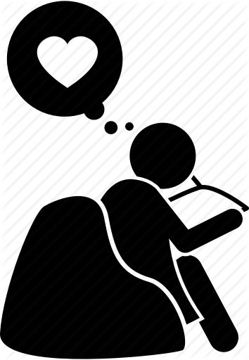 354x512 Book, Bookworm, Escapist, Reading, Woman Icon