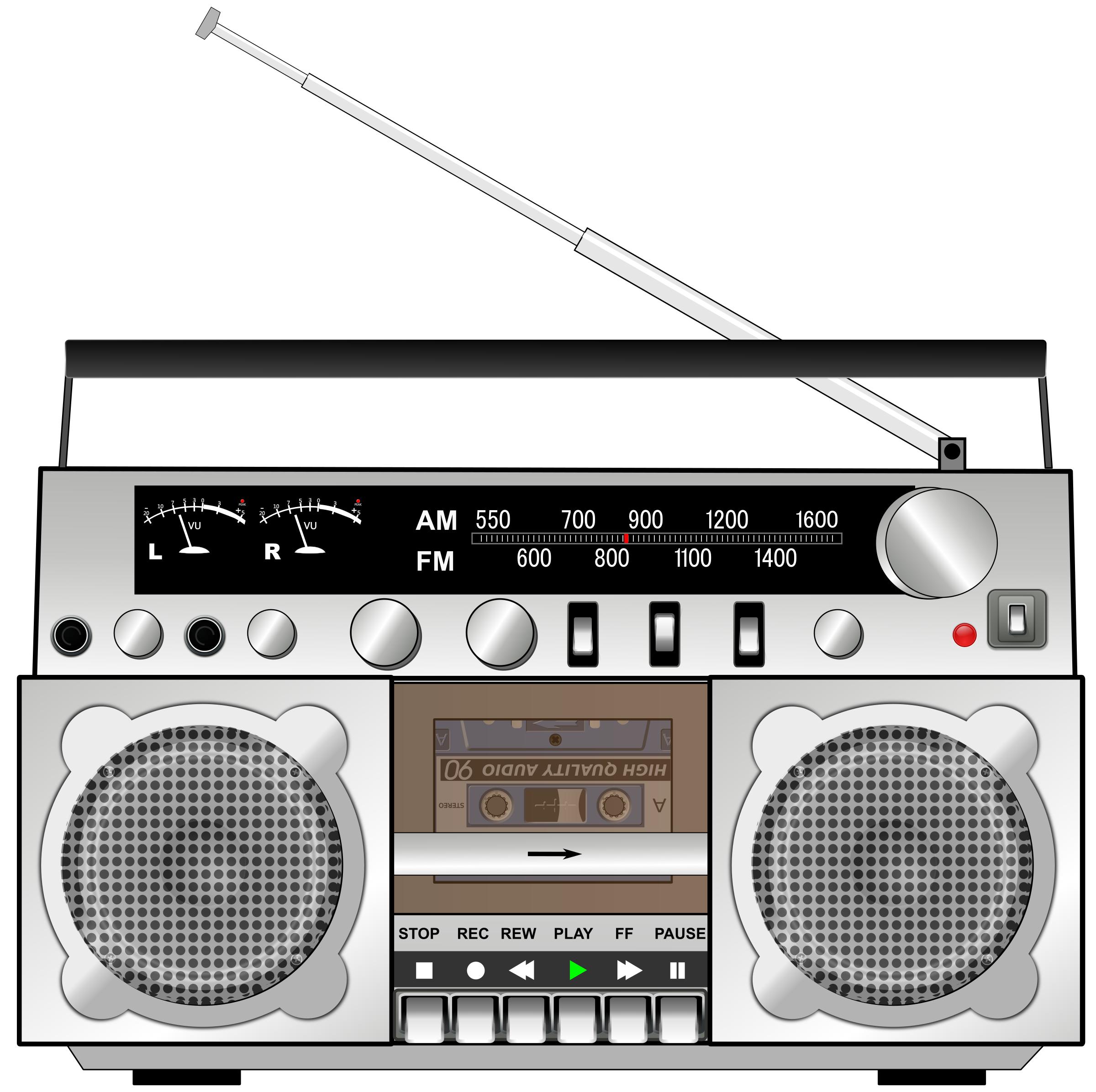 2400x2393 Boombox Icons Png