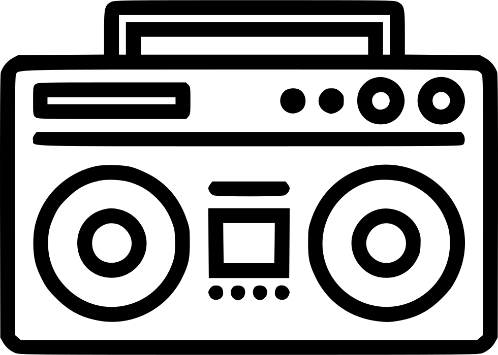 980x700 Boombox Png Icon Free Download