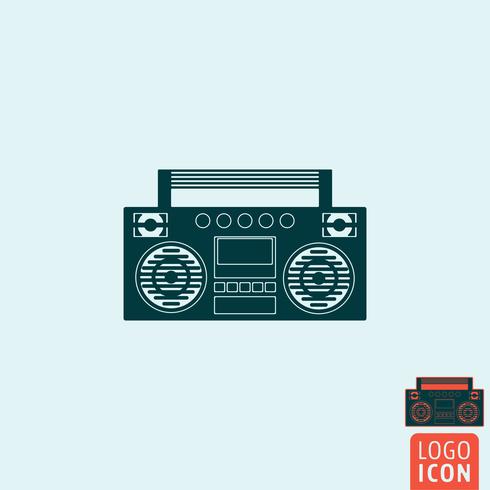 490x490 Boombox Icon Isolated