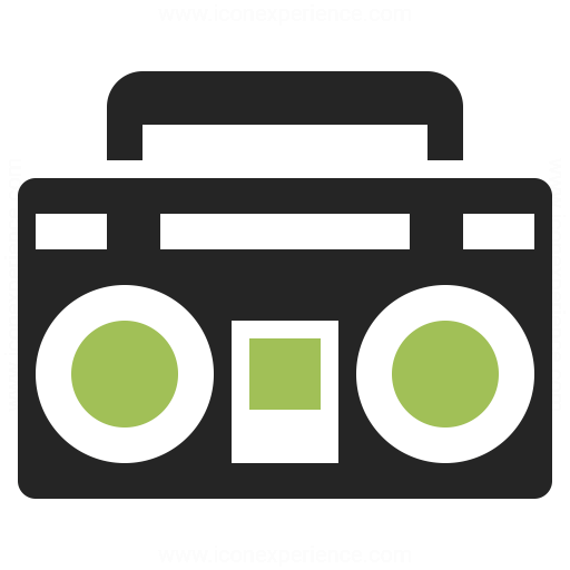 512x512 Boombox Icon Iconexperience