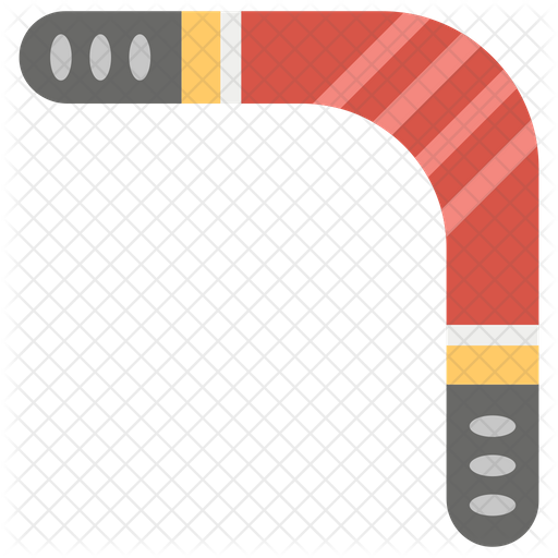512x512 Boomerang Icon Of Flat Style