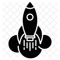 256x256 Boost Icon Of Glyph Style