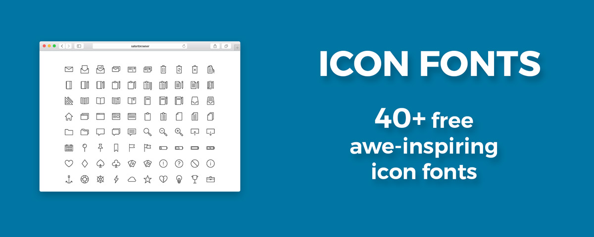 1200x480 Icon Fonts List Of Beautiful Free Icon Fonts