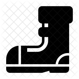 256x256 Boots Icon Of Glyph Style