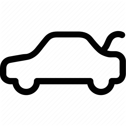 512x512 Boot, Car, Open, Trunk, Unlatch Icon