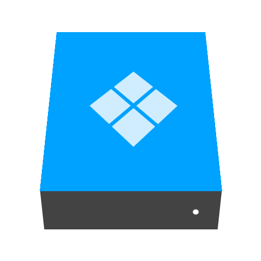 512x512 Bootcamp Blue Icon Phlat Blue Folders Iconset Shaunkleyn