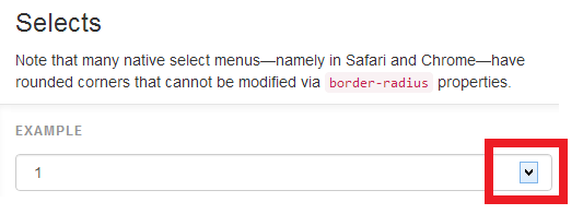 533x196 Is Not Showing Arrow Down Icon