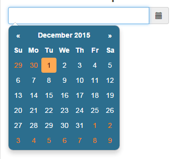 349x317 Bootstrap Datepicker Set Up Guide With Online Demos And Code
