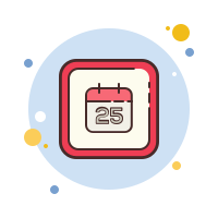 200x200 Calendar Icon