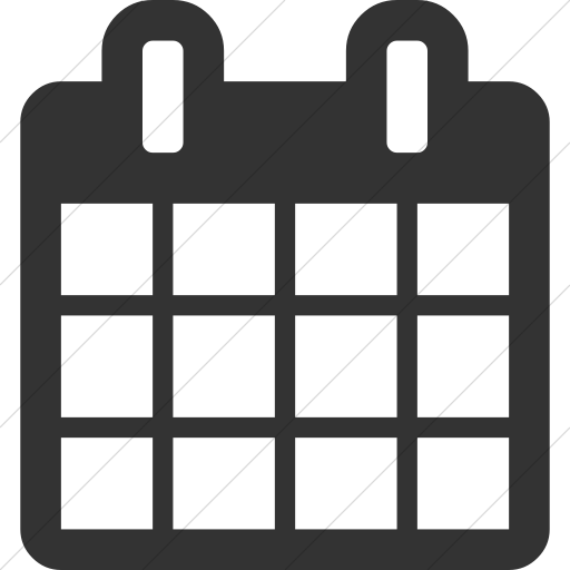 512x512 Iconsetc Simple Dark Gray Bootstrap Font Awesome Calendar Icon