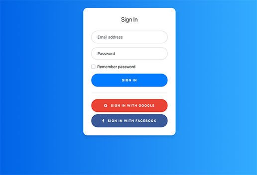 516x352 Bootstrap Login