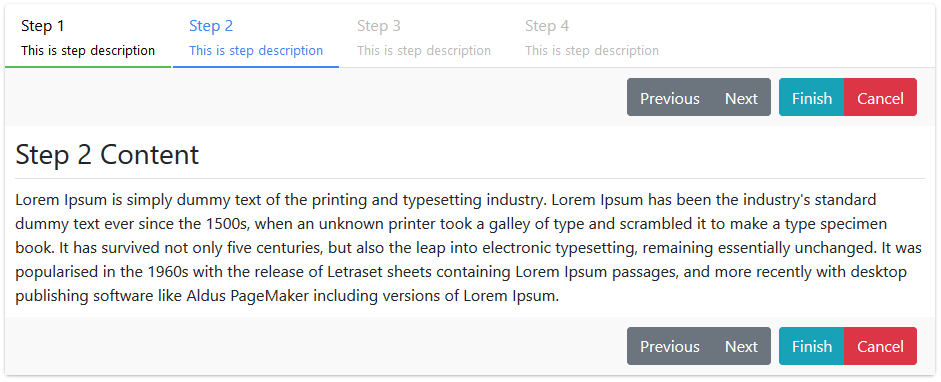 941x382 Jquery Smart Wizard