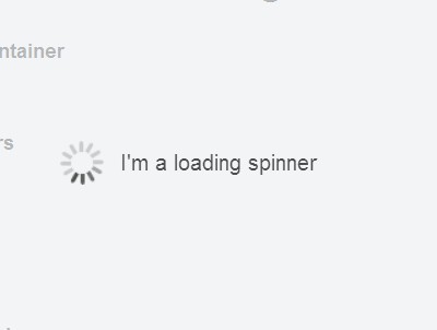 Bootstrap Loading Icon