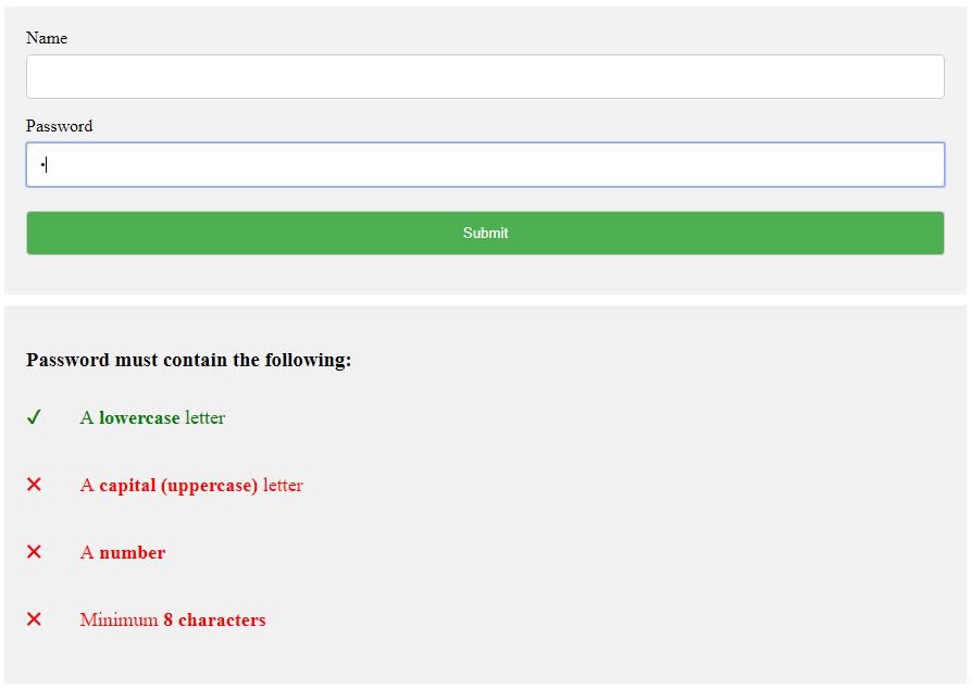 893x634 How To Create A Password Validation Form