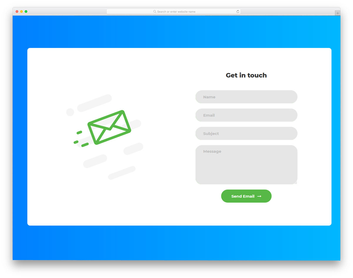 1200x946 Best Free Html Contact Forms With Fresh New Designs
