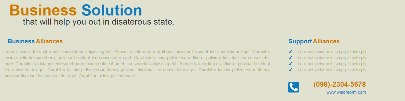 1326x333 How To Fix The Fa Fa Phone Icon Section Using Bootstrap