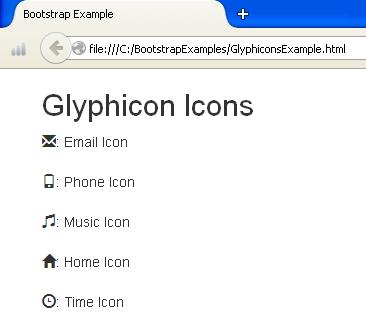 366x328 Bootstrap Glyphicons