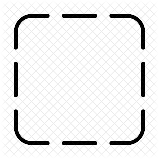 512x512 Border Icon Of Line Style