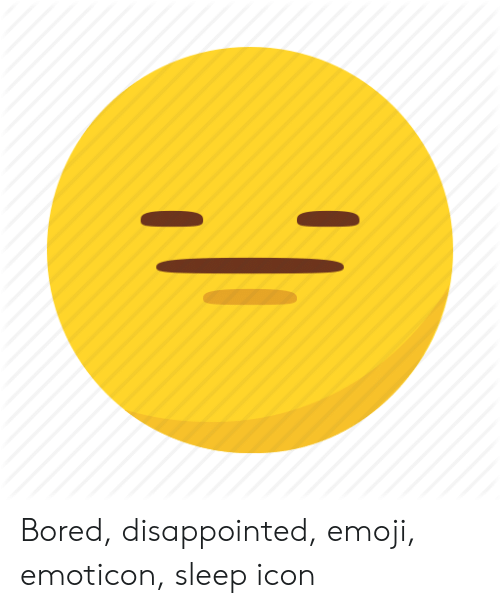 500x608 Bored Disappointed Emoji Emoticon Sleep Icon Bored Meme On Me Me