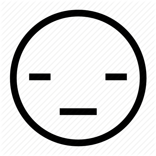 512x512 Bored, Boring, Emoticon, Indifferent, Slowly Icon