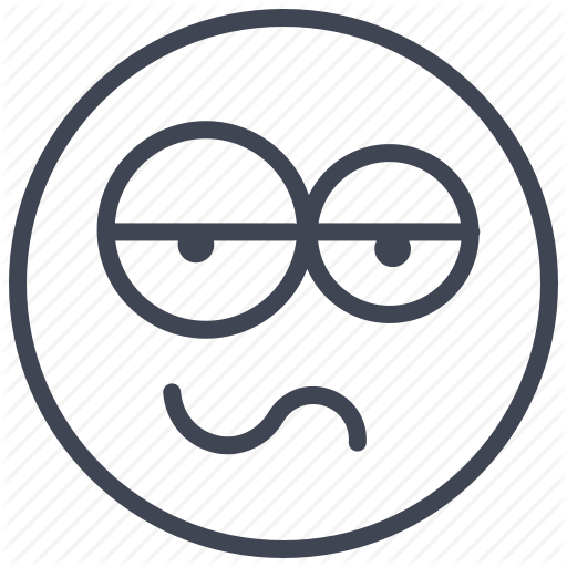 512x512 Bored, Emoticon, Emotion, Expression, Face, Uninterested Icon