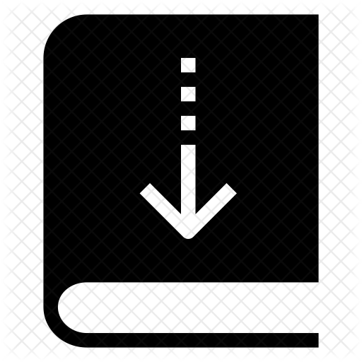 512x512 Borrow Book Icon Of Glyph Style