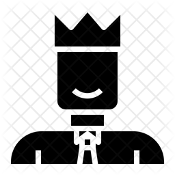 256x256 Boss Icon Of Glyph Style