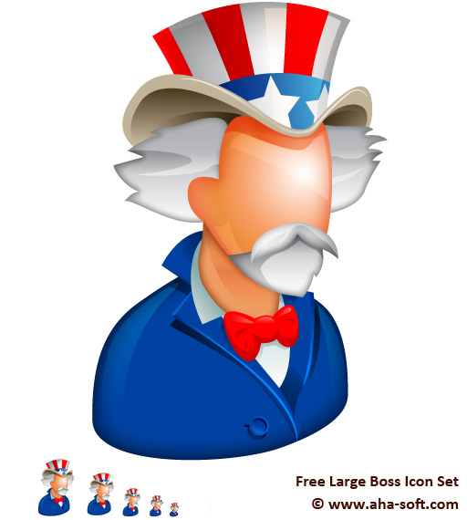 512x570 Free Large Boss Icon Set