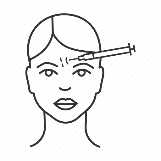 512x512 Botox Injection, Cosmetology, Face, Facial, Forehead, Skin