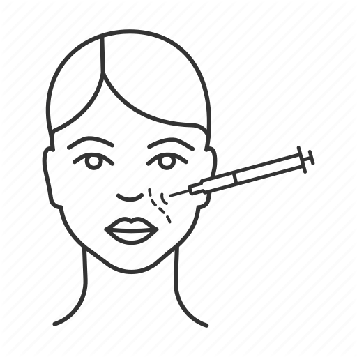 512x512 Anti Ageing, Botox, Cosmetology, Face, Injection, Nasolabial Fold