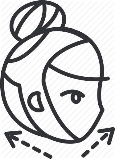 373x512 Beauty, Botox, Face Lift, Lifting, Liftup, V Shape Icon