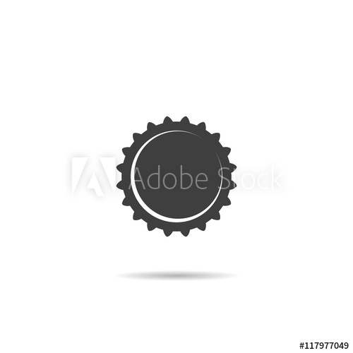 Beer Bottle Cap Icon 500x500 Beer Bottle Cap Icon