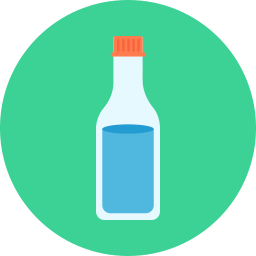 256x256 Bottle Icon Flat