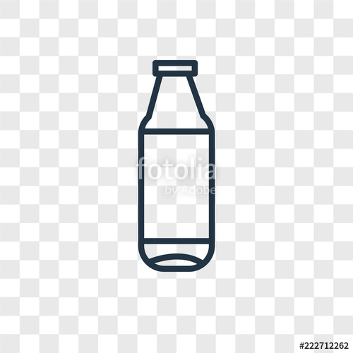 500x500 Bottle Icons Isolated On Transparent Background Modern