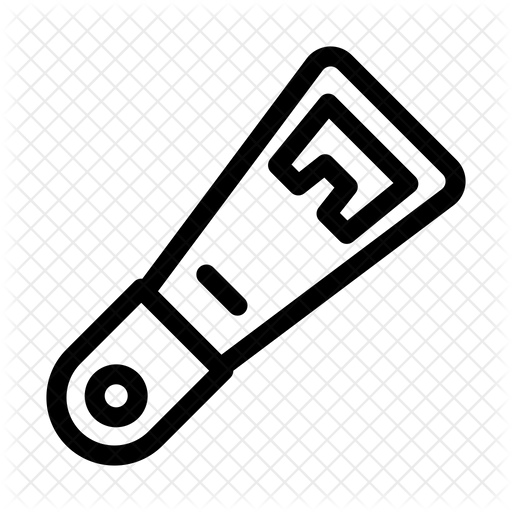 512x512 Bottle Opener Icon Of Line Style