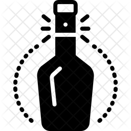 256x256 Bottleneck Icon Of Glyph Style