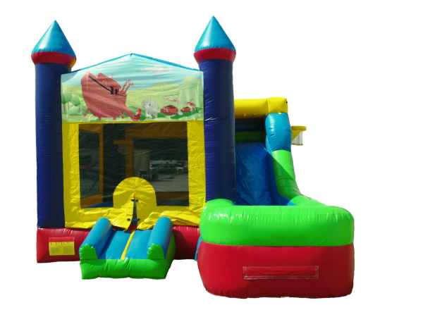 600x450 Noahs Ark Moonwalkslide Combo Rental