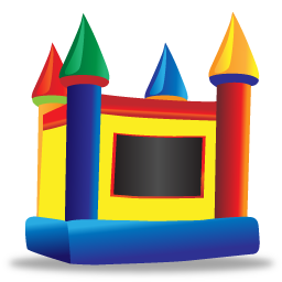 256x256 The Caswell Bounce House