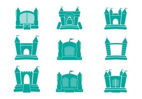 286x200 Bounce House Free Vector Art