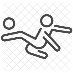 256x256 Bounce Icon Of Line Style