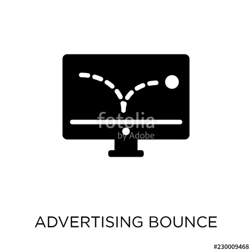 500x500 Advertising Bounce Icon Advertising Bounce Symbol Design From Seo